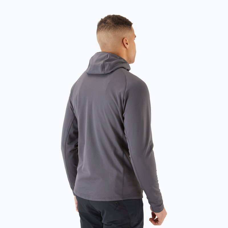 Hanorac cu glugă bărbătească Rab Superflux Hoody gri QFE-89 2