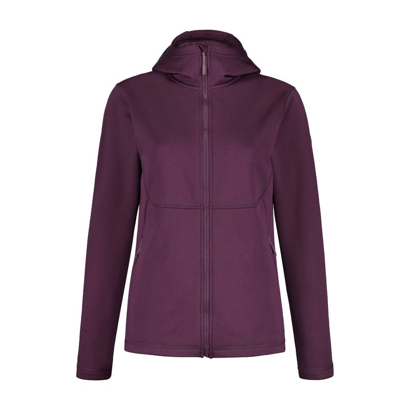 Hanorac cu glugă fleece pentru femei Rab Geon Hoody mov QFE-94-EGG 3