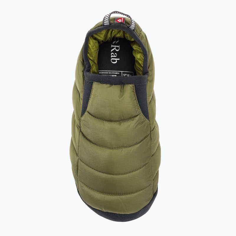 Rab Cirrus Hut papuci de casă verde clorit 6