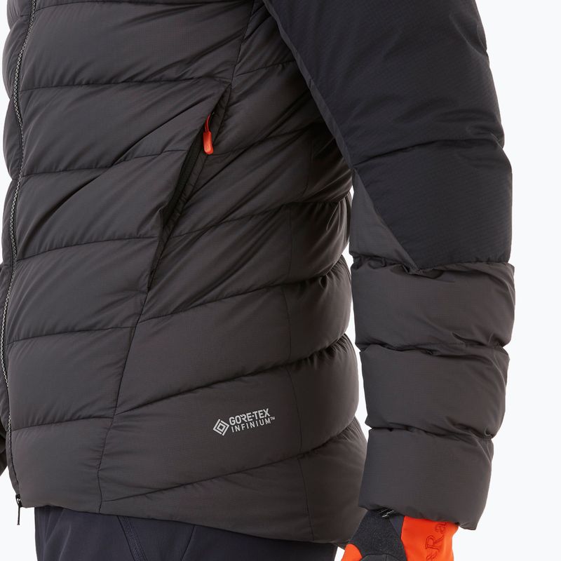 Jachetă Rab Infinity Alpine pentru bărbați Rab Infinity Alpine negru/antracit 9