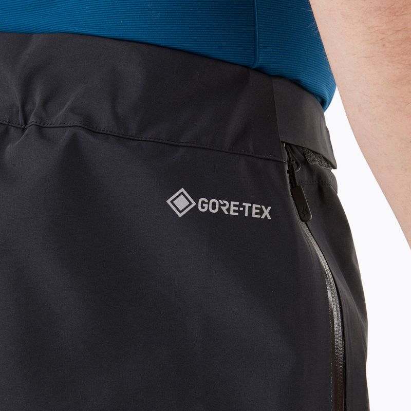 Rab Kangri GTX pantaloni de ploaie pentru bărbați negru QWH-03 4