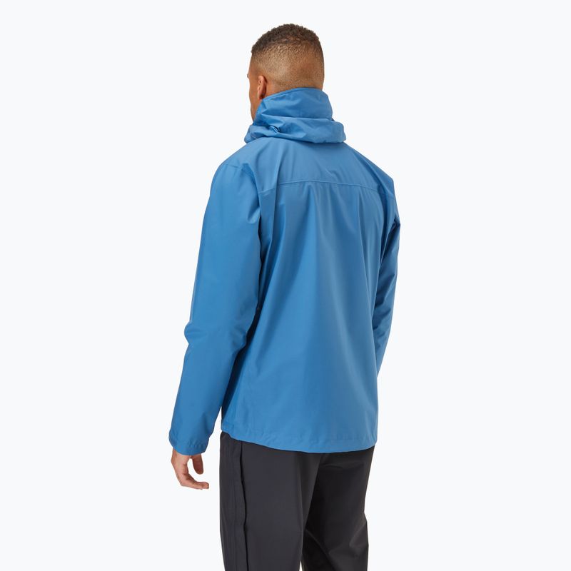 Jachetă de ploaie pentru bărbați Rab Downpour Eco denim 3