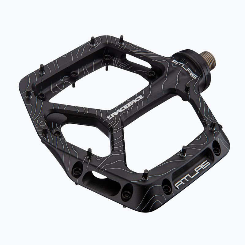 Pedale de bicicletă RACE FACE Atlas negre PD22ATLASBLK