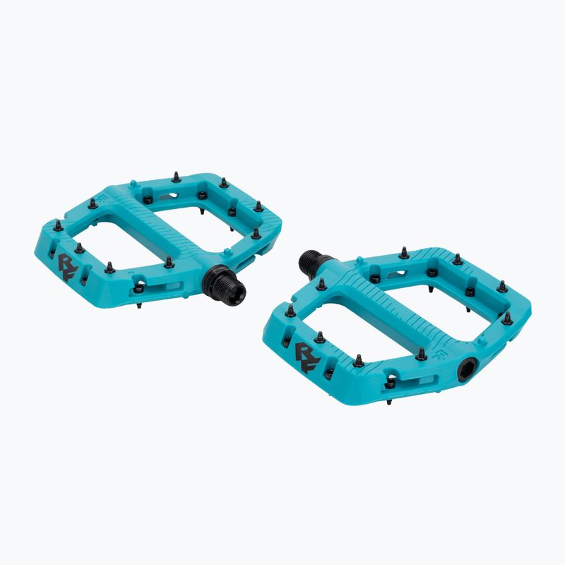 Pedale de bicicletă RACE FACE Chester Large turquoise 2