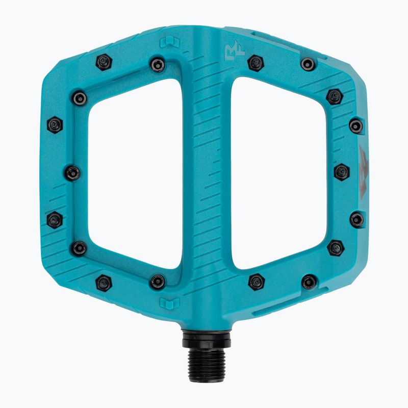 Pedale de bicicletă RACE FACE Chester Large turquoise 4