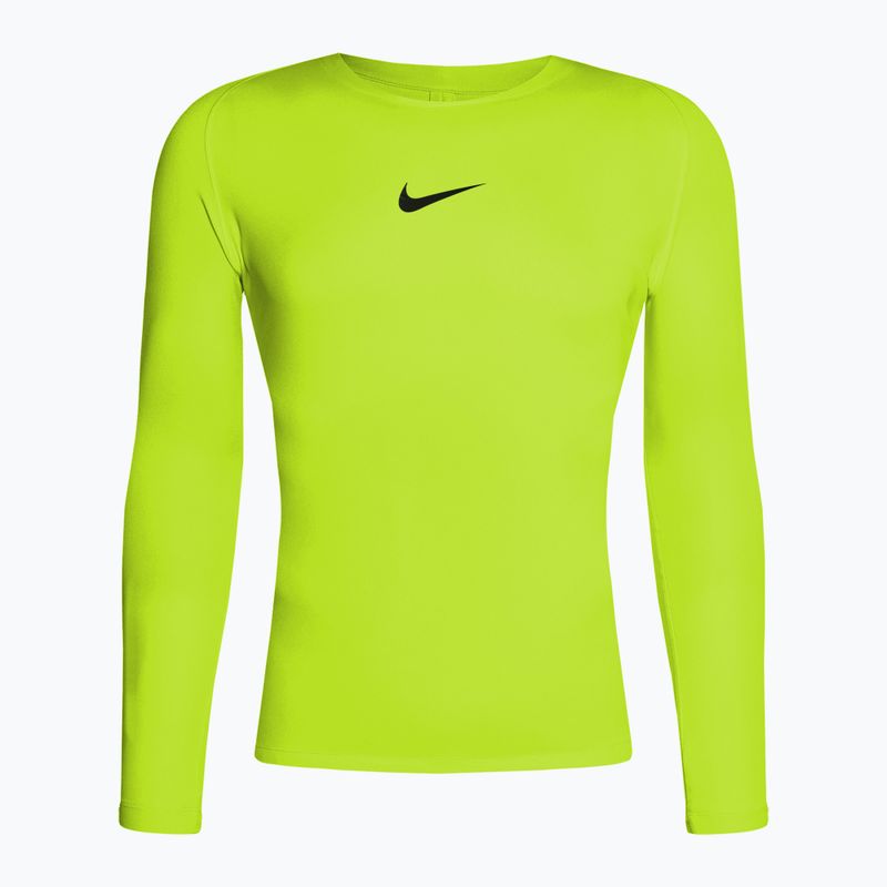 Bluză termică pentru bărbați Nike Dri-FIT Park First Layer volt/black
