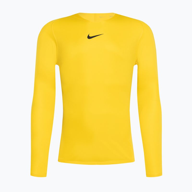 Longsleeve termoactiv pentru bărbați Nike Dri-FIT Park First Layer tour yellow/black