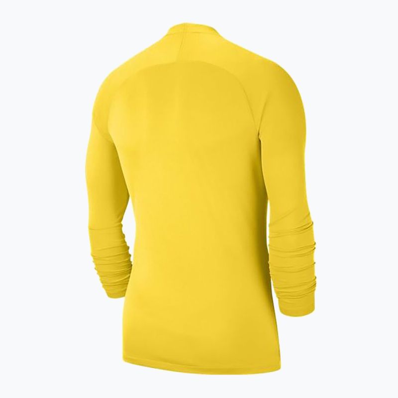 Longsleeve termoactiv pentru bărbați Nike Dri-FIT Park First Layer tour yellow/black 5