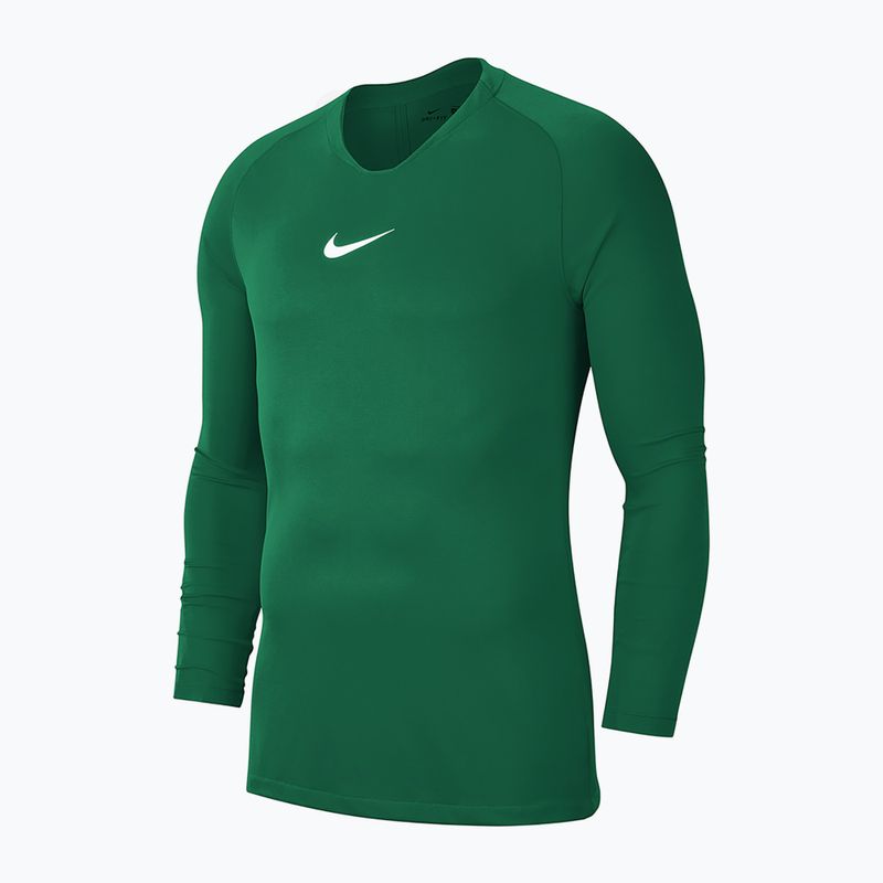 Nike Dri-Fit Park First Layer verde pentru copii cu mânecă lungă AV2611-302