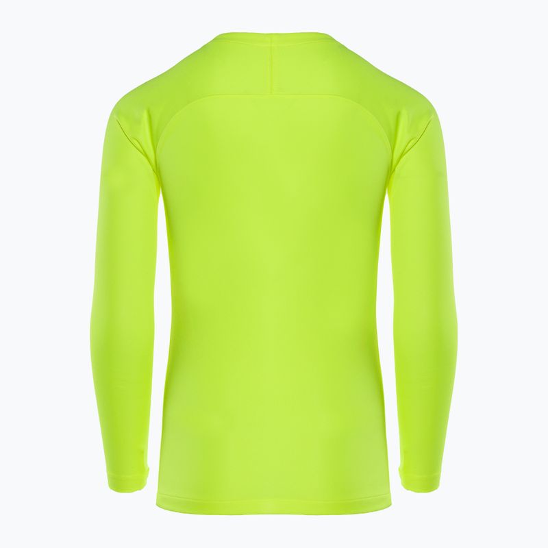 Longsleeve termoactiv pentru copii Nike Dri-FIT Park First Layer volt/black 2