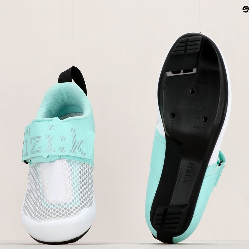 Fizik Transiro Hydra pantofi de triatlon pentru femei, alb și albastru TRR5PMR1K20MA 12