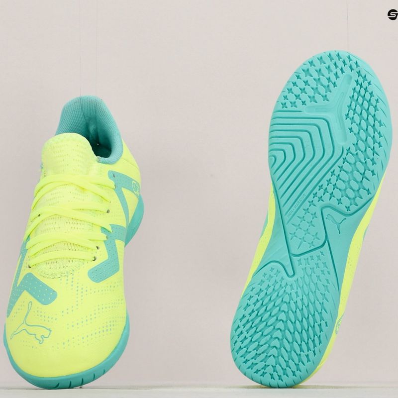 PUMA Future Play IT ghete de fotbal pentru copii verde 107204 03 17