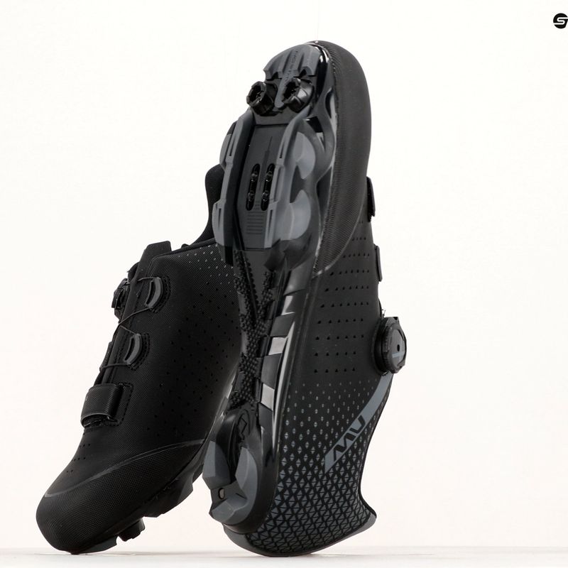 Încălțăminte de ciclism MTB pentru bărbați Northwave Origin Plus 2 negru-gri 80212005 15