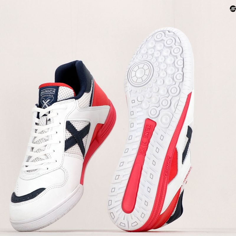 MUNICH Continental ghete de fotbal alb 17