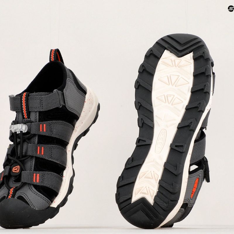 Sandale de trekking pentru copii Keen Newport Neo H2 gri 1018426 16