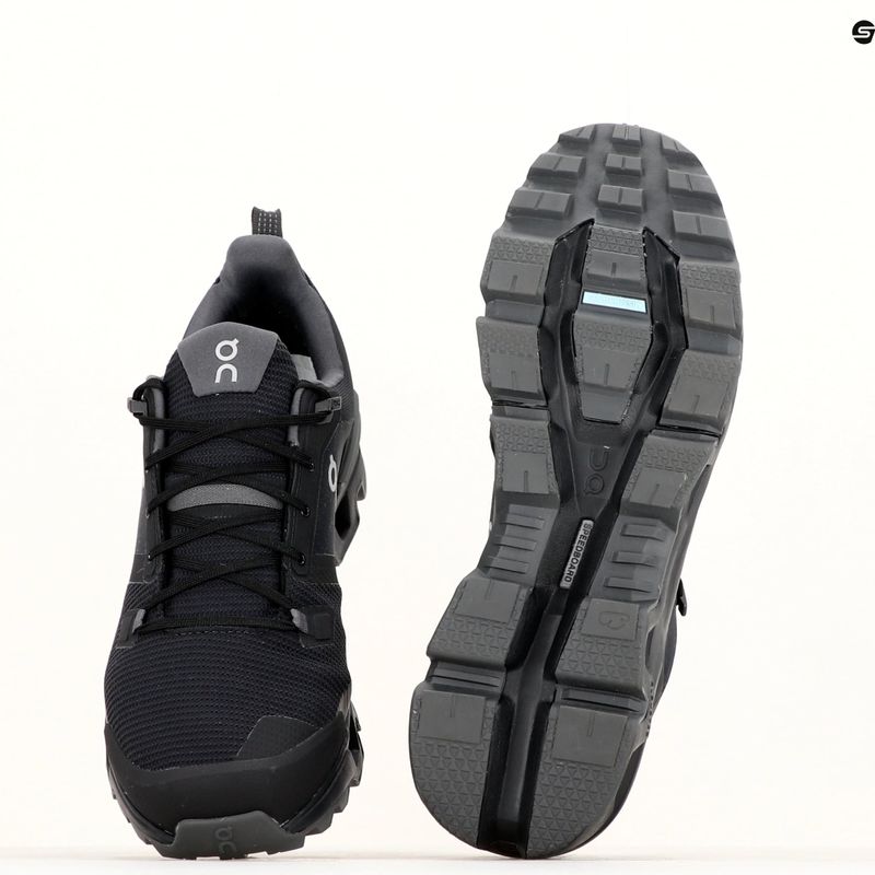 Cizme de trekking pentru bărbați On Cloudwander Waterproof negru/eclipsă 7398606 12