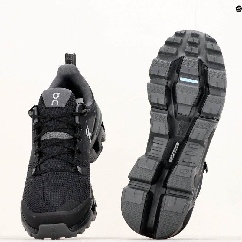 Cizme de trekking pentru femei On Cloudwander Waterproof negru 7398602 12