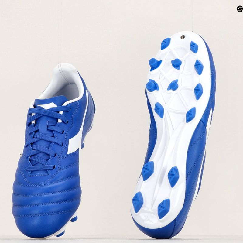 Ghete de fotbal pentru copii Diadora Brasil Elite 2 LT LPU Y albastru DD-101.178866-D0336-34 18