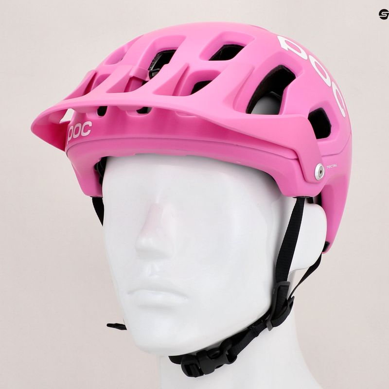 Cască de bicicletă POC Tectal actinium pink matt 7