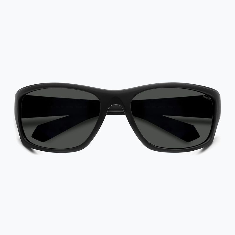 Ochelari de soare pentru bărbați Polaroid PLD 2135/S matte black blue/grey polarized 4