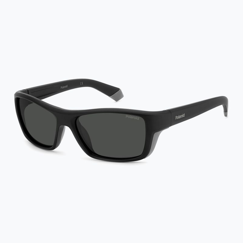 Ochelari de soare pentru bărbați Polaroid PLD 7046/S black grey/grey polarized 2