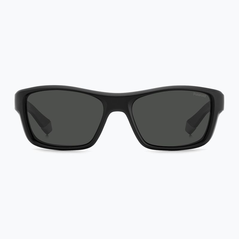 Ochelari de soare pentru bărbați Polaroid PLD 7046/S black grey/grey polarized 3