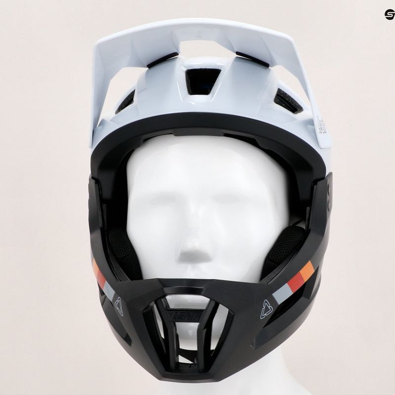 Cască de bicicletă Leatt MTB Enduro 2.0 V23 alb și negru 1023014952 10