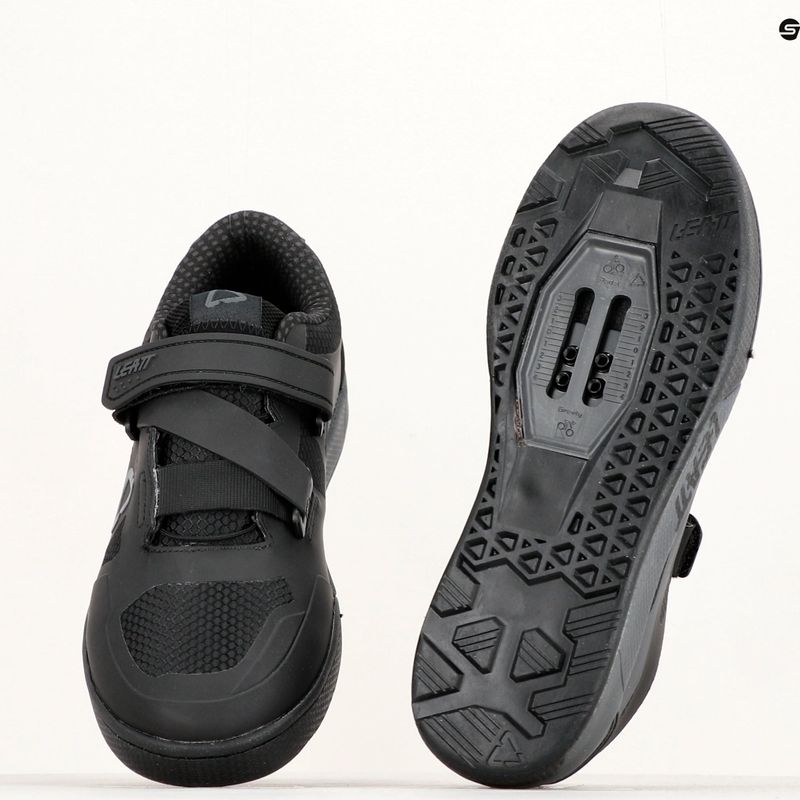 Pantofi de ciclism MTB bărbați Leatt 5.0 Clip negru 3023048255 16