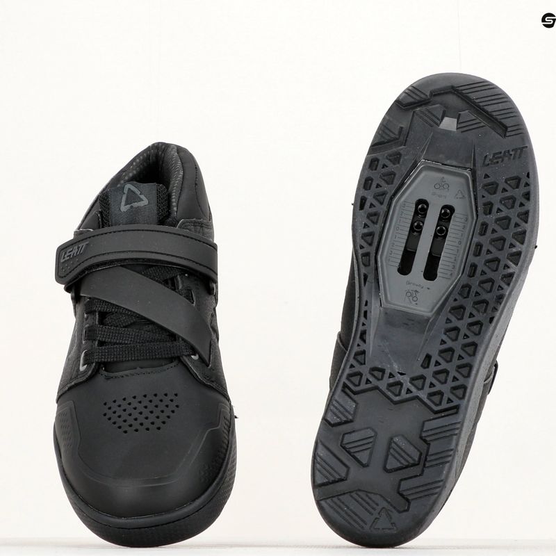 Pantofi de ciclism MTB bărbați Leatt 4.0 Clip negru 3023048403 17