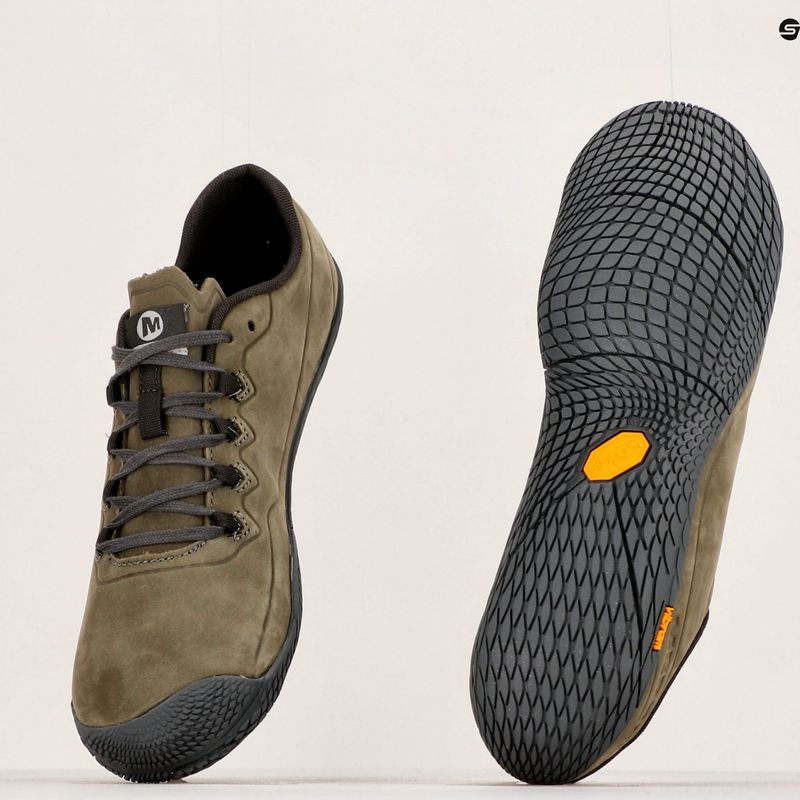 Pantofi de alergare pentru bărbați Merrell Vapor Glove 3 Luna LTR verde-gri J004405 11