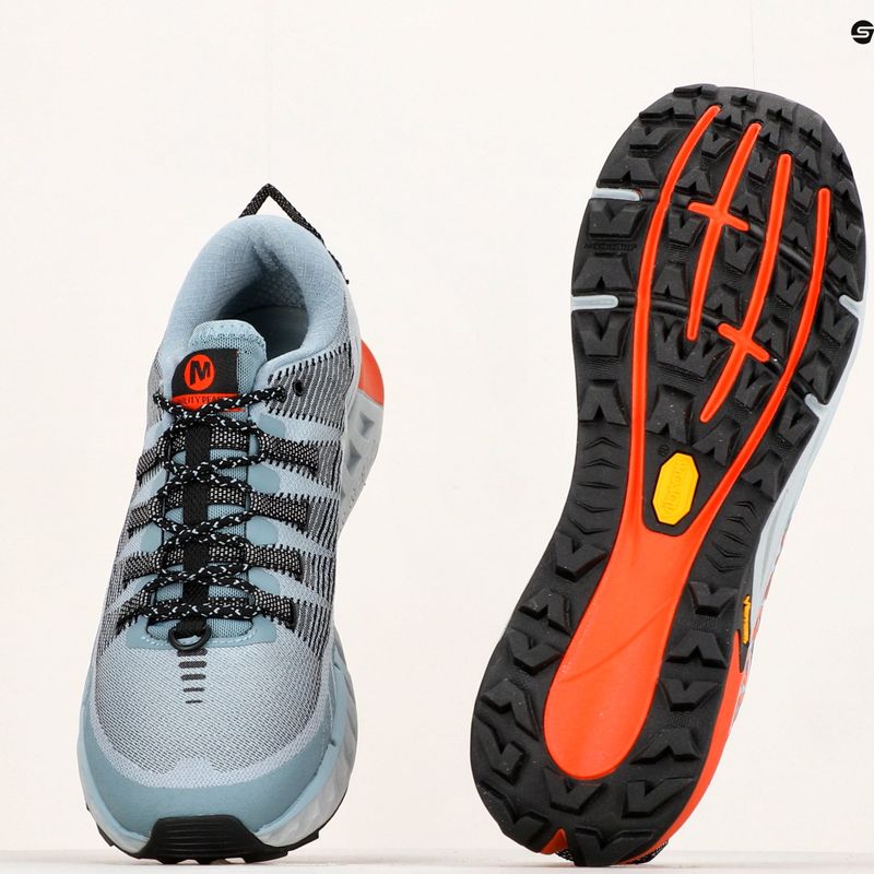 Merrell Agility Peak 4 pantofi de alergare pentru bărbați albastru deschis J066829 13