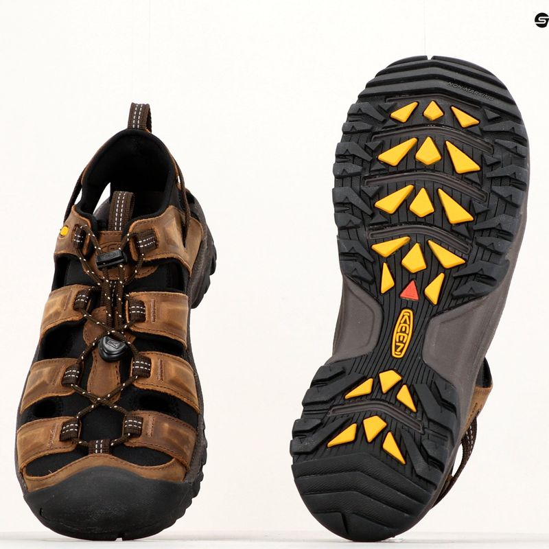 Sandale de trekking pentru bărbați Keen Targhee III maro 1022427 12