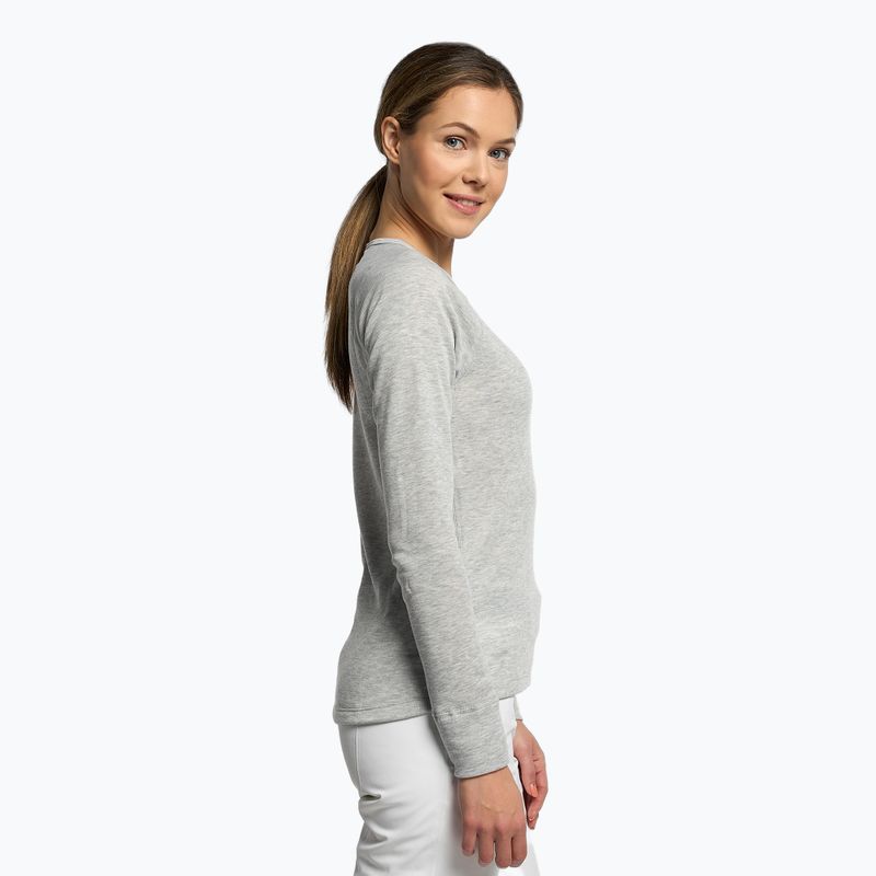 Bluză termică damă CMP 3Y06256 grigio melange 3
