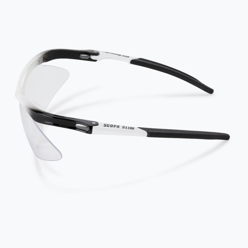 Ochelari de squash Prince Scopa Slim negru/alb 6S823110 4