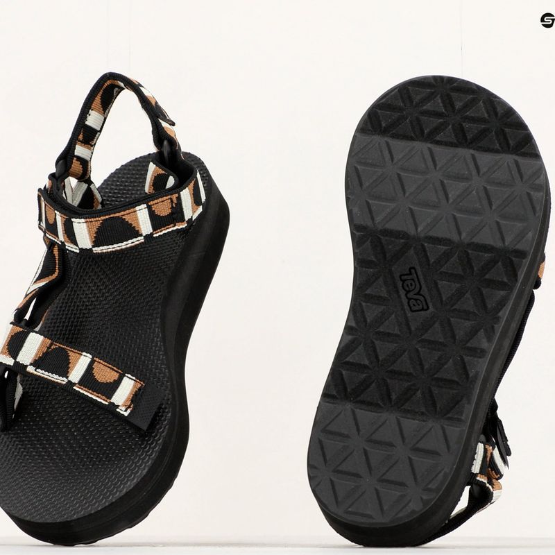 Sandale turistice pentru femei Teva Midform Universal Bounce Black 1090969 10