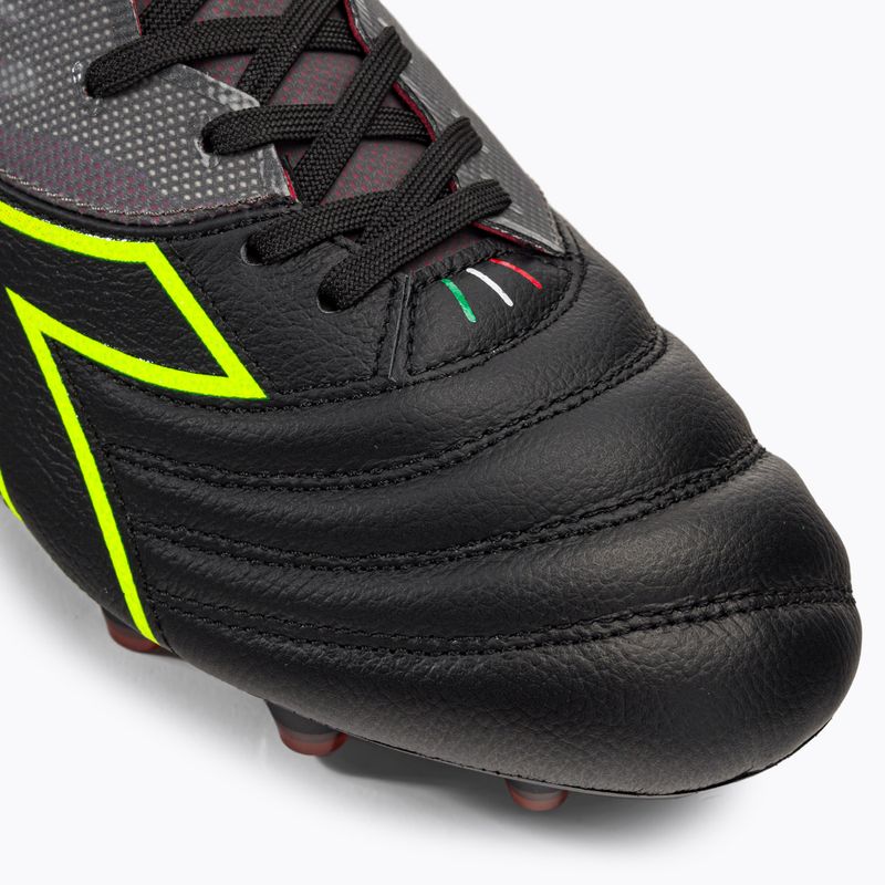 Bărbați Diadora Brasil Elite Veloce ITA LPX ghete de fotbal negru și maro DD-101.178785-D0136-43 7