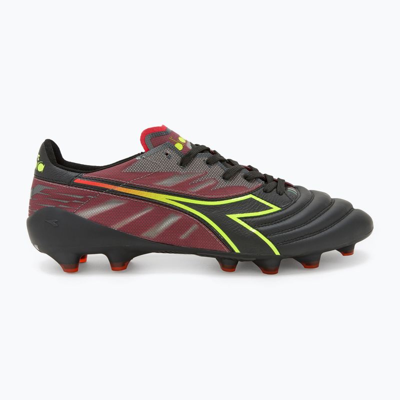 Bărbați Diadora Brasil Elite Veloce ITA LPX ghete de fotbal negru și maro DD-101.178785-D0136-43 10