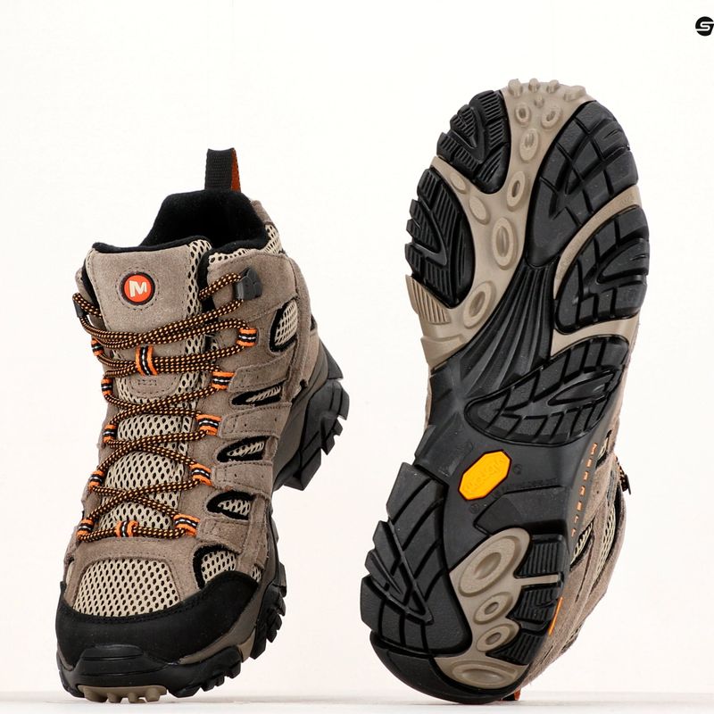 Cizme de drumeție pentru bărbați Merrell Moab 2 LTR Mid GTX maro J598233 18