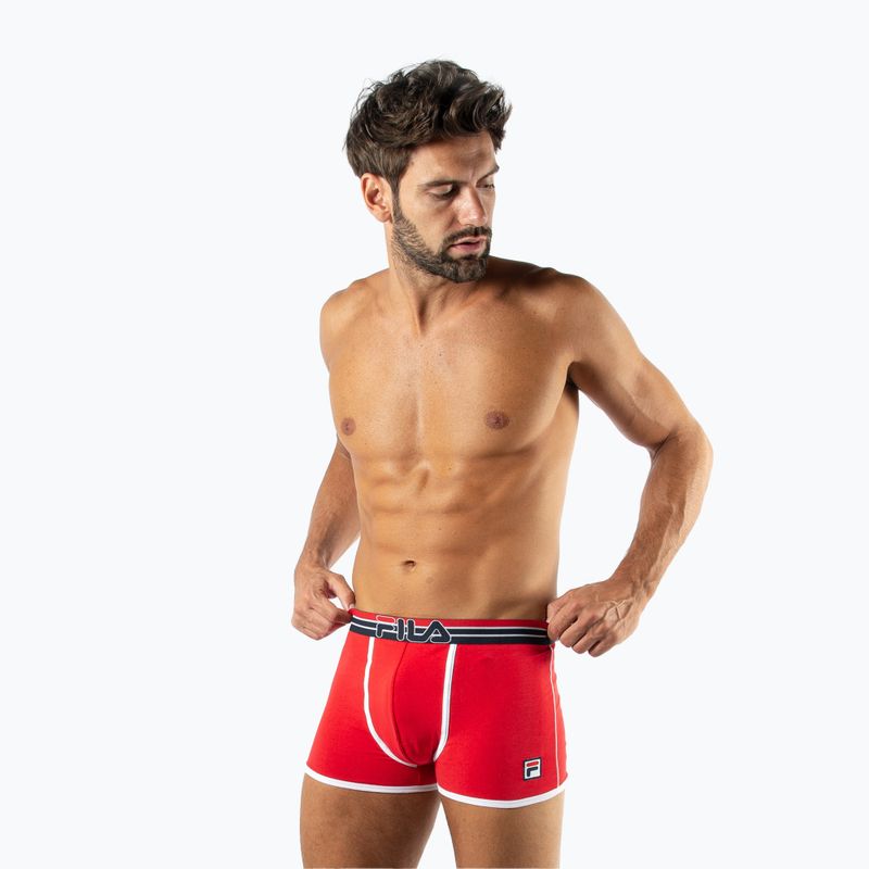 Bluză pentru bărbați FILA FU5077 red 4