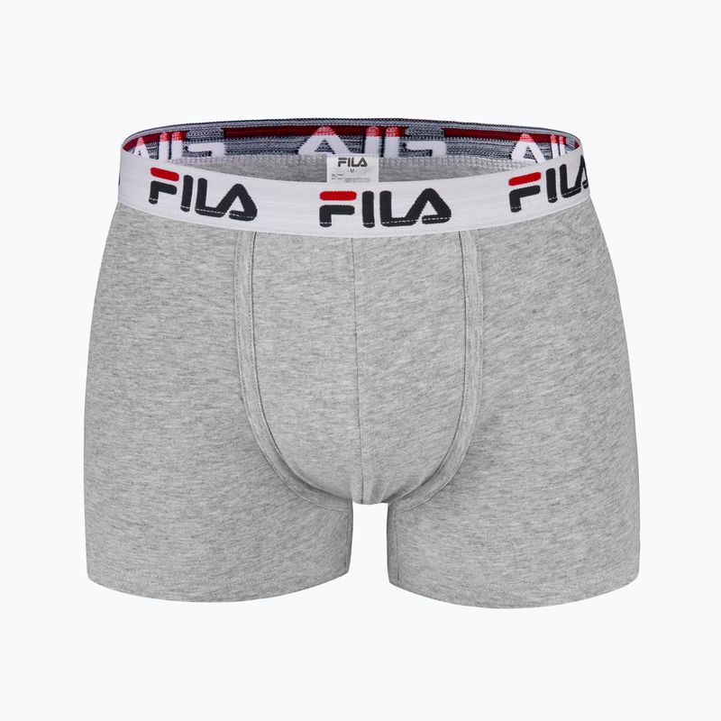 Boxeri pentru bărbați FILA FU5016 grey 4
