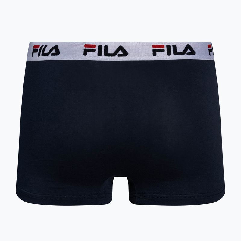 Boxeri pentru bărbați FILA FU5016/2 navy 3