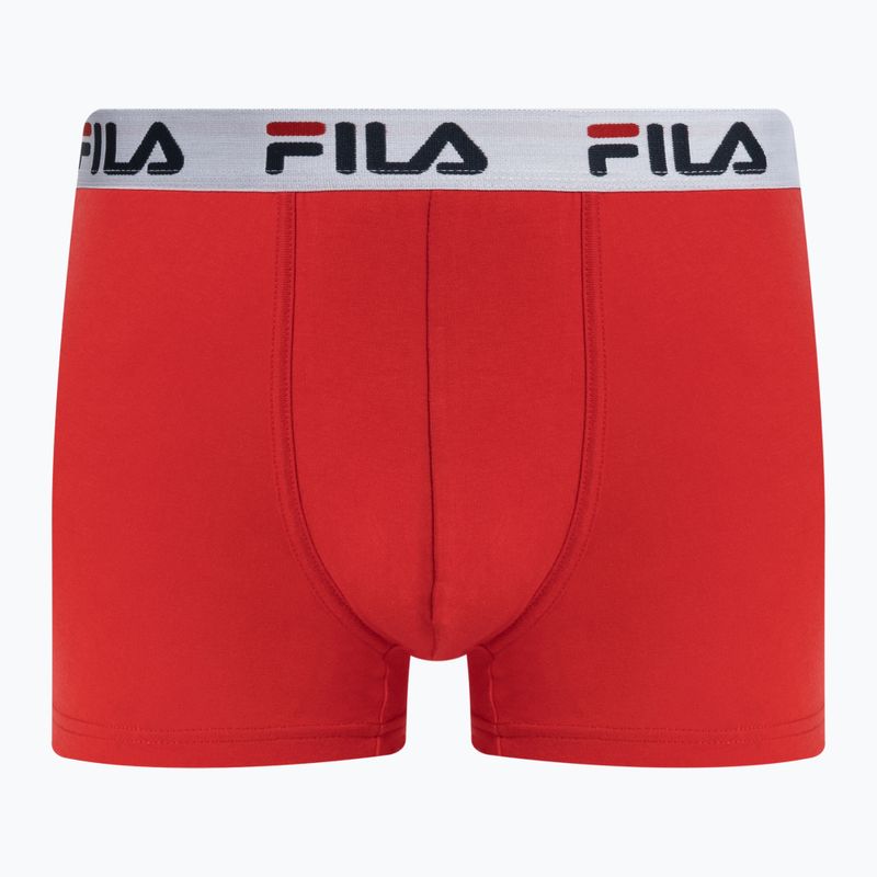 Boxeri pentru bărbați FILA FU5016/2 red 2