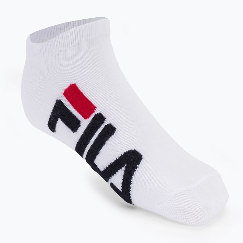 Șosete Fila Unisex Invisible 2 Pack white 2