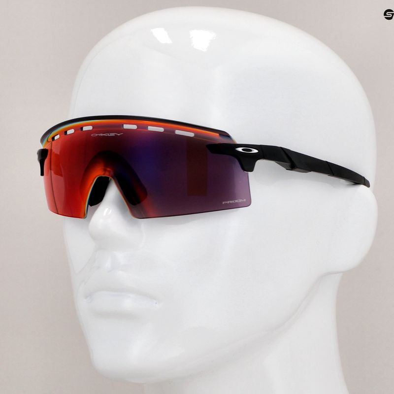 Ochelari de ciclism Oakley Encoder Strike Vented negru mat/prizm 0OO9235 14