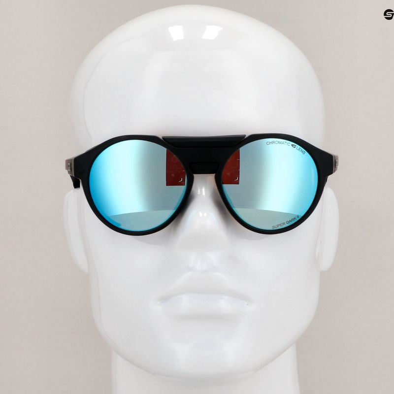 Ochelari de soare GOG Manaslu negru mat / albastru policromat E495-1 8