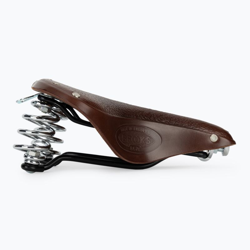 Șa de bicicletă Brooks England B67 Short brown 2