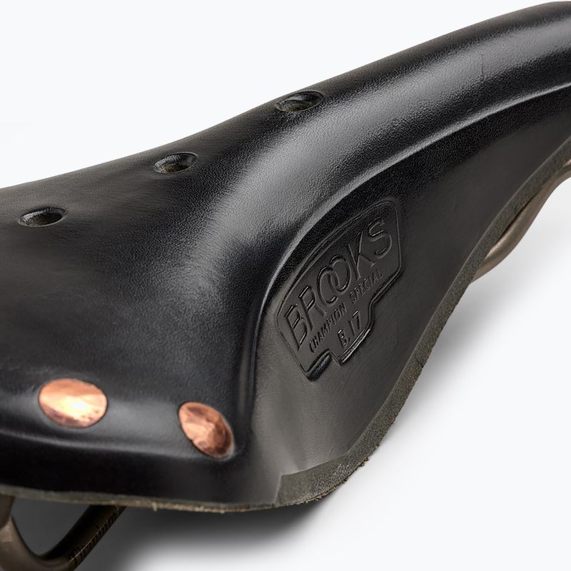 Șa de bicicletă Brooks England B17 Special Titanium black 6
