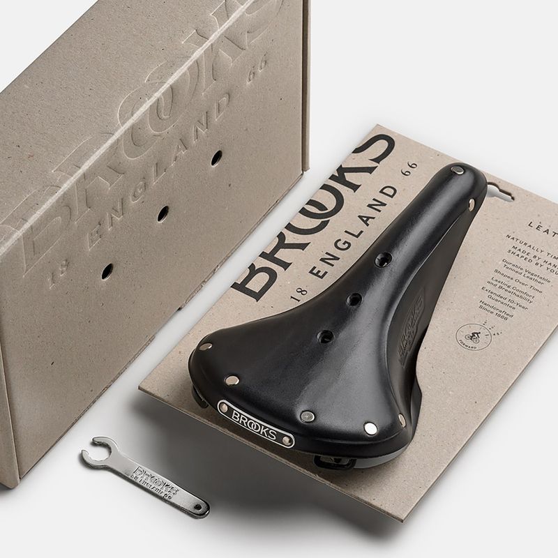 Șa de bicicletă Brooks England B17 Narrow black 8