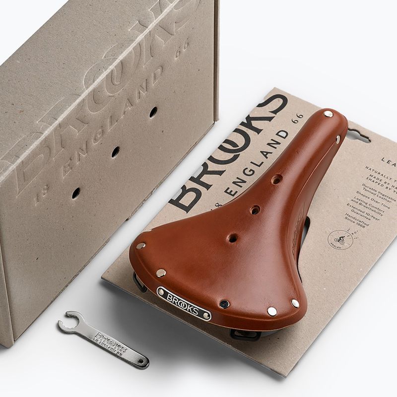 Șa de bicicletă Brooks England B17 honey 8