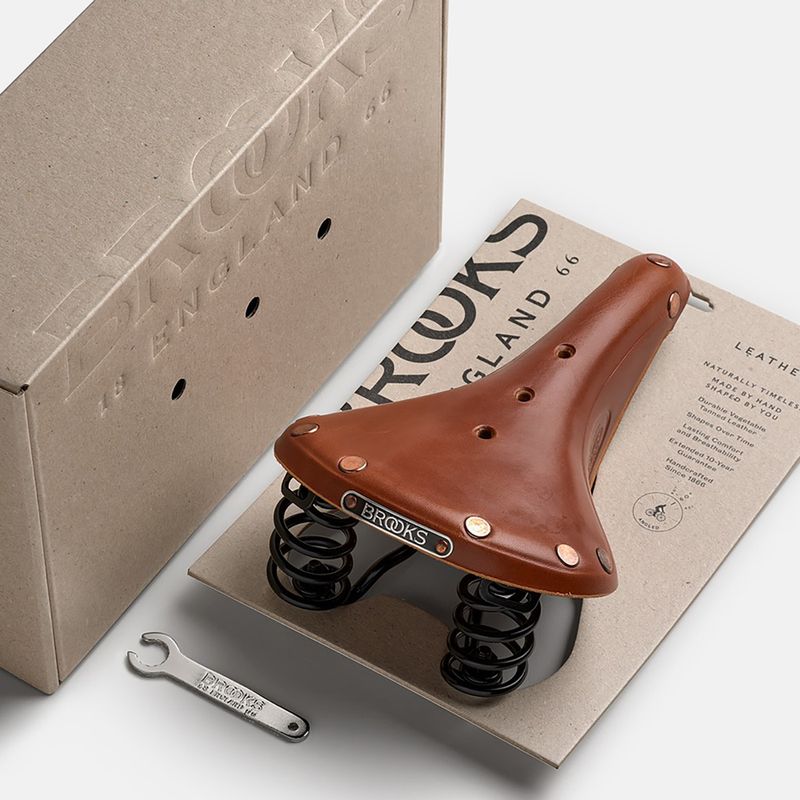 Șa de bicicletă Brooks England Flyer Special honey 8